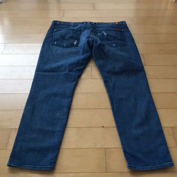 [7 For All Mankind] Roxanne Flood Jeans 30 EUC - Picture 6 of 6